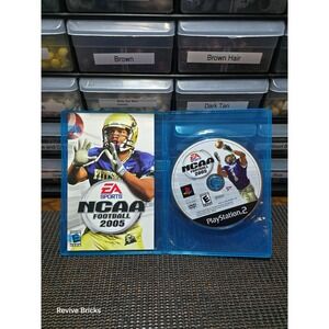 NCAA Football 2005 (Sony PlayStation 2 PS2, 2004) Game and Manual Tested Working